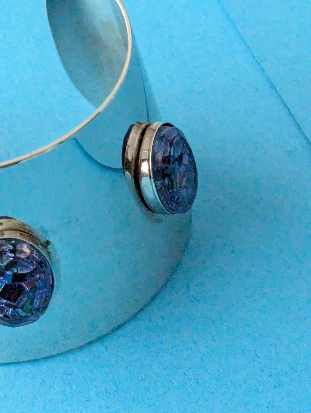 Vintage 70s Signed Sarah Coventry "Cleopatra" Bracelet Earrings & Ring! - Picture 7 of 8